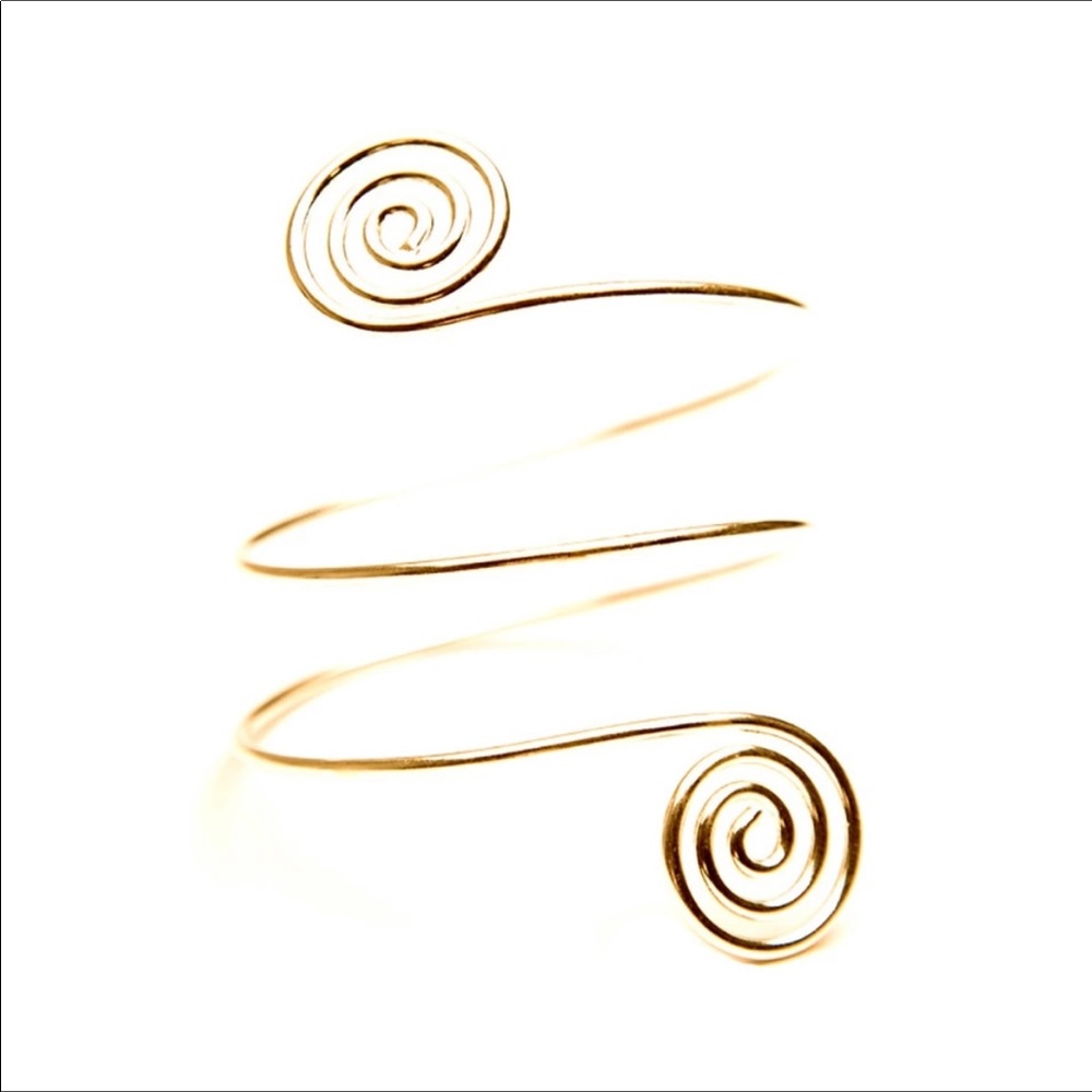 Swirl arm band bracelet - Picture 5 of 7